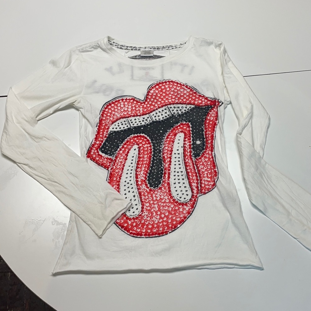 Vintage Rolling Stones rock and roll long sleeve